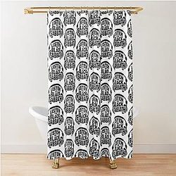 Listen to Black Sabbath Shower Curtain
