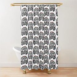Listen To Black Sabbath Shower Curtain