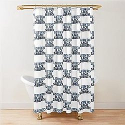 Listen to Black Sabbath Shower Curtain