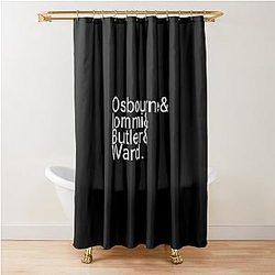 Black Sabbath Hoodie Shower Curtain