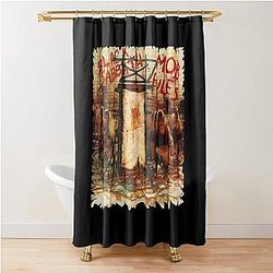 Mob Rules Black Sabbath Shower Curtain
