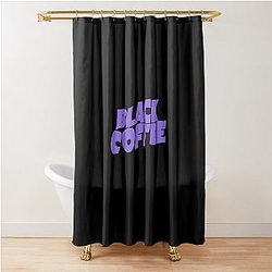 Black Sabbath Essential Coffee T-Shirt Shower Curtain