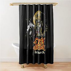 Singer Ozzy Black Sabbath Metal Legend Vintage Shower Curtain