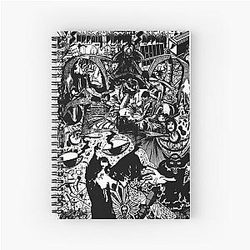 Black Sabbath Album Spiral Notebook