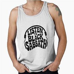 Listen to Black Sabbath Tank Top