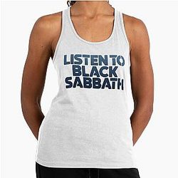 Listen to Black Sabbath Tank Top