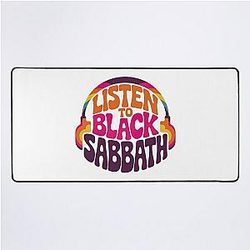 Listen to Black Sabbath Desk Mat