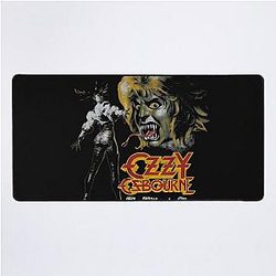 Singer Rip Metal Legend Vintage Black Ozzy Desk Mat