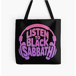 Listen to Black Sabbath Tote Bag
