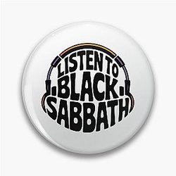Listen to Black Sabbath Pin