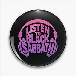 Listen to Black Sabbath Pin