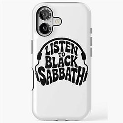 Listen to Black Sabbath iPhone Tough Case