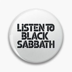 Listen to Black Sabbath Pin