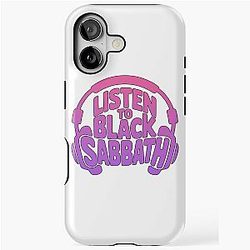 Listen to Black Sabbath iPhone Tough Case