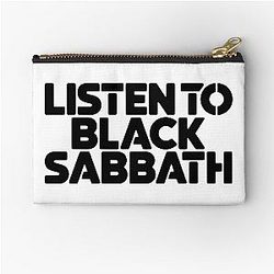 Listen To Black Sabbath Pouch