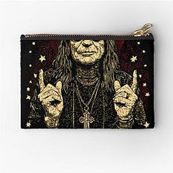 Rip Black Metal Ozzy Zipper Pouch