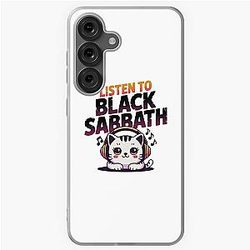 Listen to Black Sabbath, For Cat lovers and Samsung Galaxy Soft Case