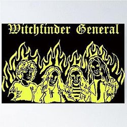 Witchfinder General - NWOBHM Doom Metal Band Shirt Black Sabbath