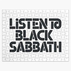 Listen to Black Sabbath Jigsaw Puzzle