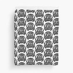 Listen to Black Sabbath Duvet Cover
