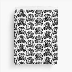 Listen to Black Sabbath Duvet Cover