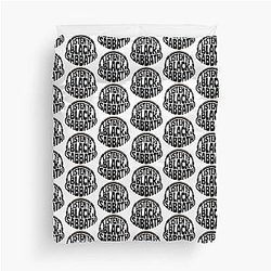 Listen to Black Sabbath Duvet Cover