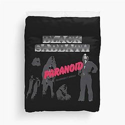 Black Sabbath Paranoid Dream Duvet Cover