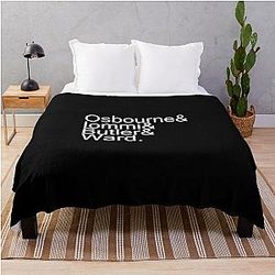 Black Sabbath Hoodie Throw Blanket