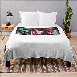 Black Sabbath Horror Movie Throw Blanket