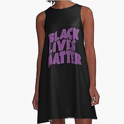 Black Sabbath - Black Lives Matter A-Line Dress