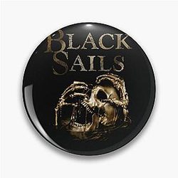 Black Sails Logo Pin