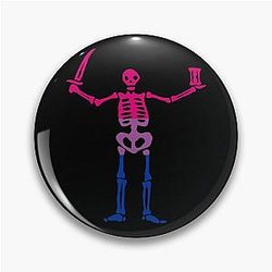 Black Sails Captain Flint Flag Pin