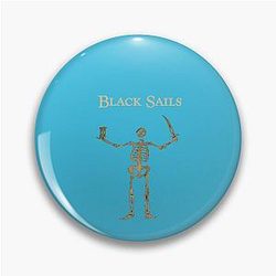 Black Essential T-Shirt Pin