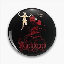 Black Sails Blackbeard Pin