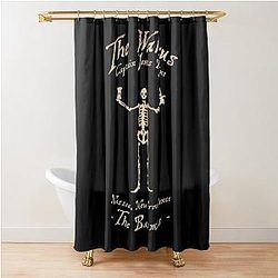 Black Sails the Shower Curtain