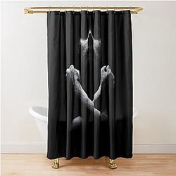Black Sails Shower Curtain