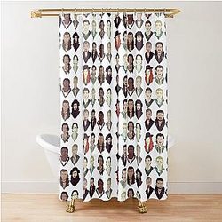 Black Sails Shower Curtain