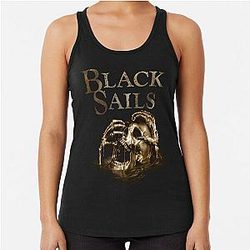 Black Sails Racerback Tank Top