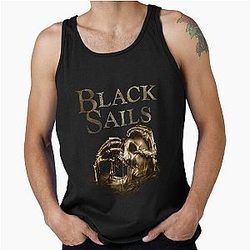 Black Sails Skull Logo Tank Top