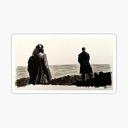 Black Sails: John Silver and Captain Flint Sticker