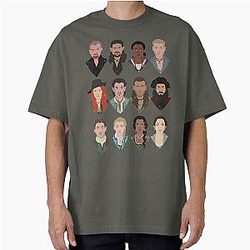 Black Sail Character Oversized Tee