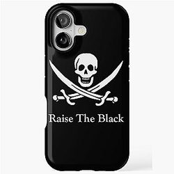 Raise The Black Sails iPhone Case