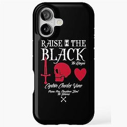 Black Sails Charles Vane Raise The Black iPhone Tough Case