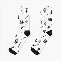 Black Sailing Socks