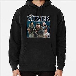 Black John Silver 90s Pullover Hoodie