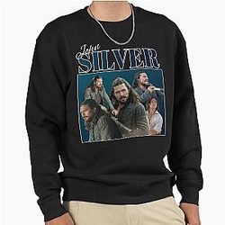 Black John Silver 90s Sweatshirt