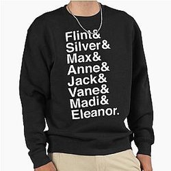 Black Sails Names White Sweatshirt