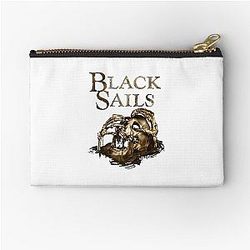 Black Sails Golden Skull Logo Pouch