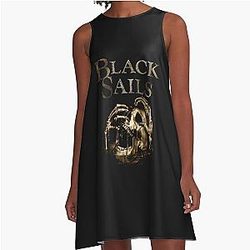 Black A-Line Dress