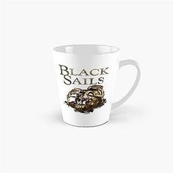Black Sails Golden Skull Logo Mug